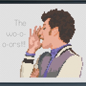 The Worst! - Jean-Ralphio Saperstein - PDF Cross Stitch Pattern Download - Parks & Rec