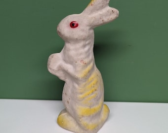 vintage paper mache rabbit