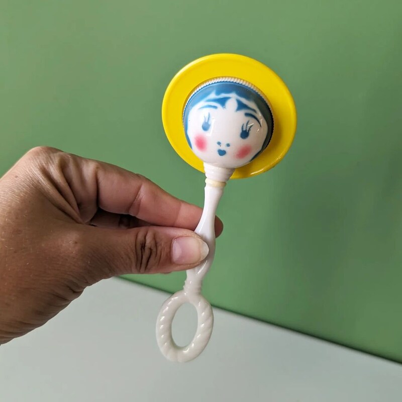 Plastic Rattle - Etsy
