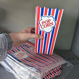 vintage popcorn box