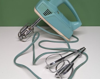 vintage aqua mixer beater