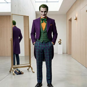 Joker purple suit - Etsy 日本