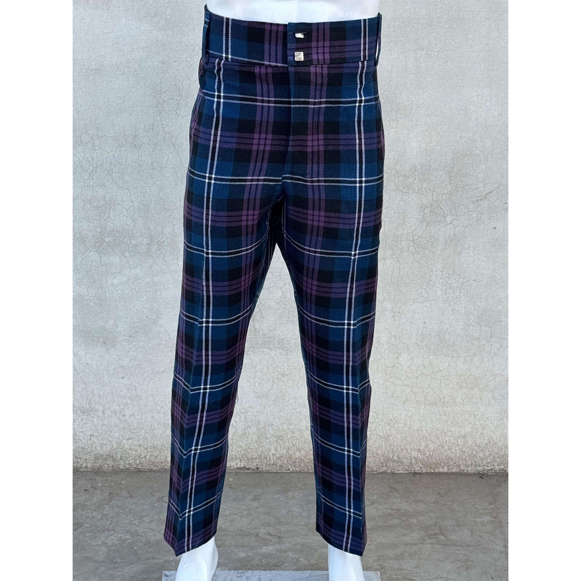 Tartan Pants Black Watch - Etsy