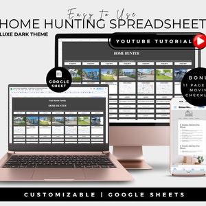 住宅探しスプレッドシート | 住宅購入トラッカー | アパート検索プランナー | 住宅比較ランキング | Google スプレッドシート | 不動産