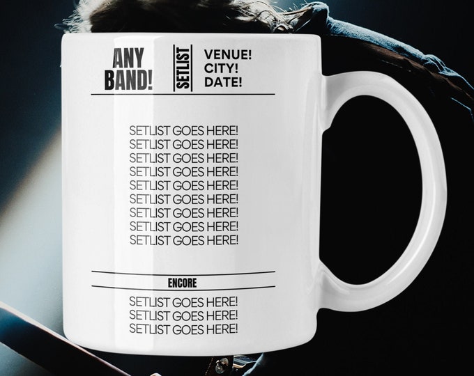 Setlist Mug