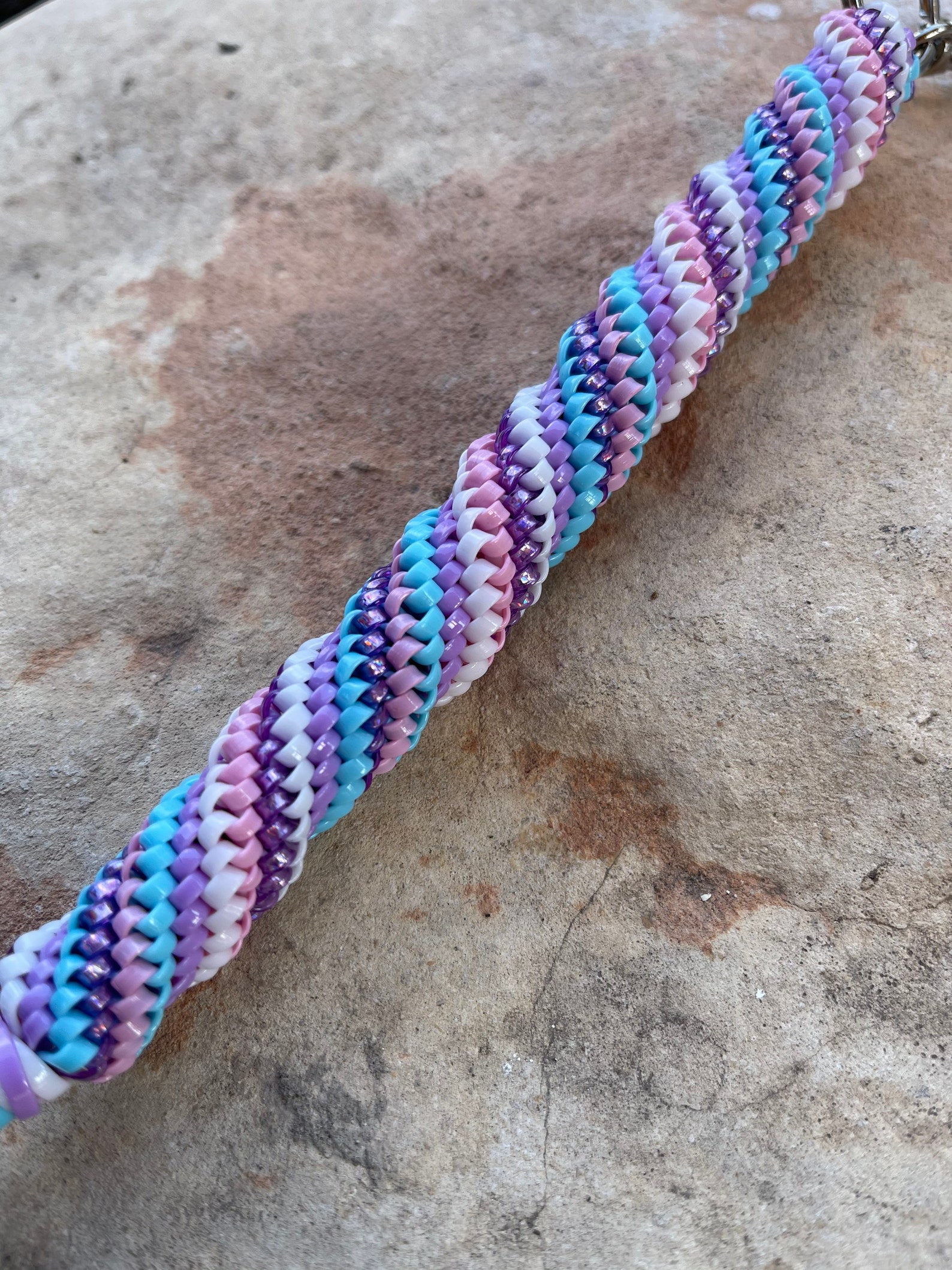 5 String Spiral Twist Stitch Scoubidou Scoubi Colorful Etsy