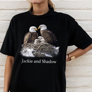 Trzy orlęta Jackie i Shadow, Koszulka z orłem bielikiem, Koszulka z orłami z jeziora Big Bear, Kondor kalifornijski