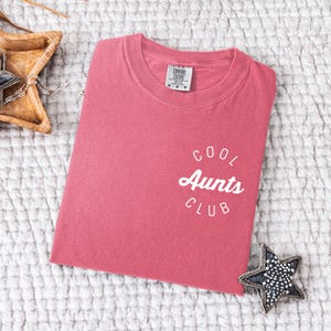 Cool Aunts Club Shirt, Cool Aunts Shirt, New Aunt Shirt, Favorite Aunt Shirt, Cool Aunt Gift from Niece, Gift for Cool Aunts