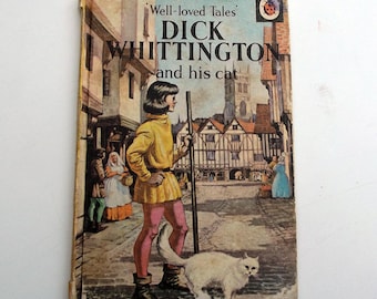 Vintage Ladybird Book - Dick Whittington and his cat - good vintage condition- children's story Book