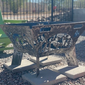 Metal fire pit, wood fire pit, metal, animal designs, wood burning, metal fire, outdoor fire pit, outdoor decoration, outdoor decor, camping
