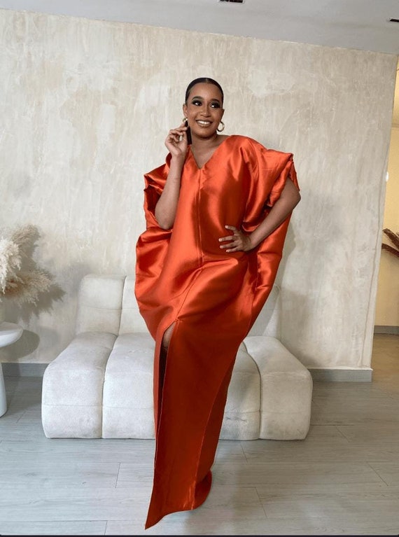 Nigerian Dress for Wedding Guest, African Dress for Women, Kaftan