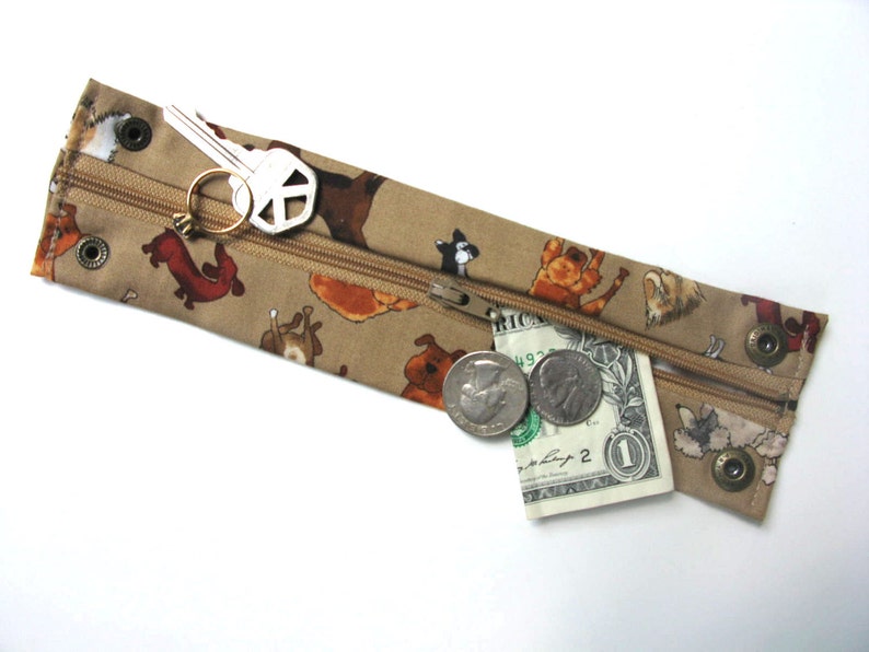 Money Wrist Cuff secret Stash Hide Your Cash - Etsy