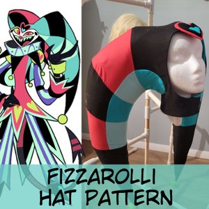 Patrón y instrucciones para gorro o capucha Fizzarolli: nivel intermedio