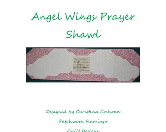 Engelenvleugels gebed sjaal patroon