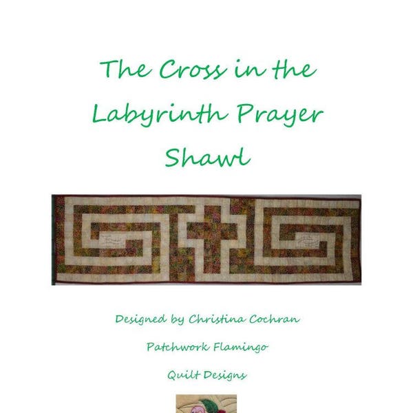 The Cross in the Labyrinth Prayer Shawl Pattern