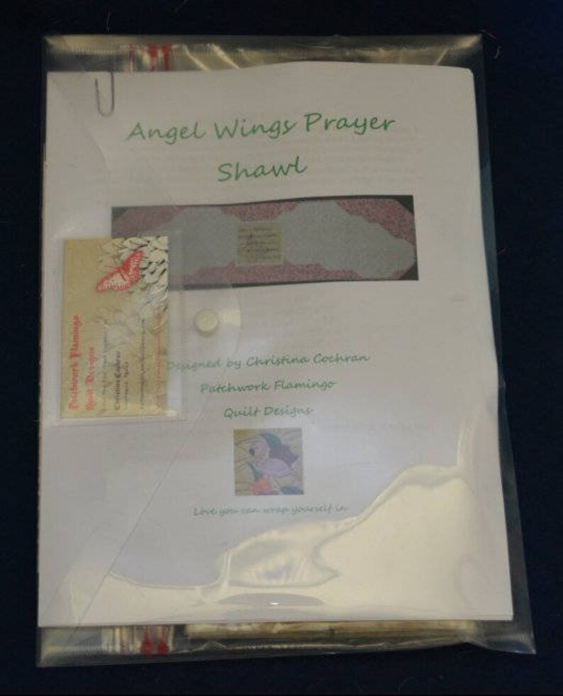 Angel WingsPrayer Shawl Kit image 4