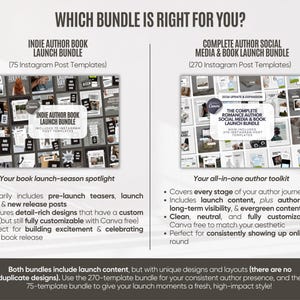 Romanze Autor Bookstagram Bundle Indie Autor Buchstart Writer Instagram Buch Promo Template Canva Buchmarketing Bookish Content Writer Bild 11