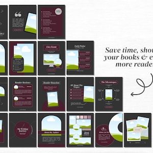 Book Launch Author Instagram Book Release Template Author Social Media ...