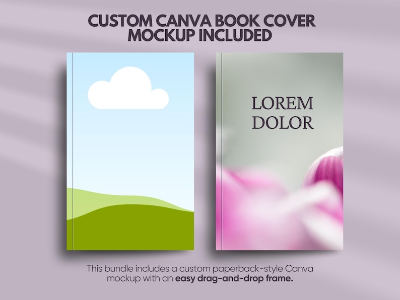 Trendy Bookstagram Bundle Buchbesprechung Canva Template Buch Content Ersteller Autor Social Media Romanze Leser Idee Bild 7