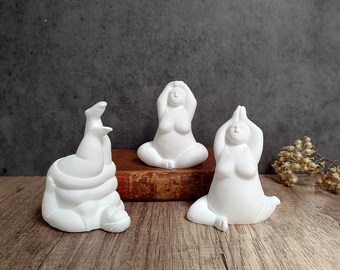 Vintage L'aquilone Italy Fat Woman Figurine, Italian Lady