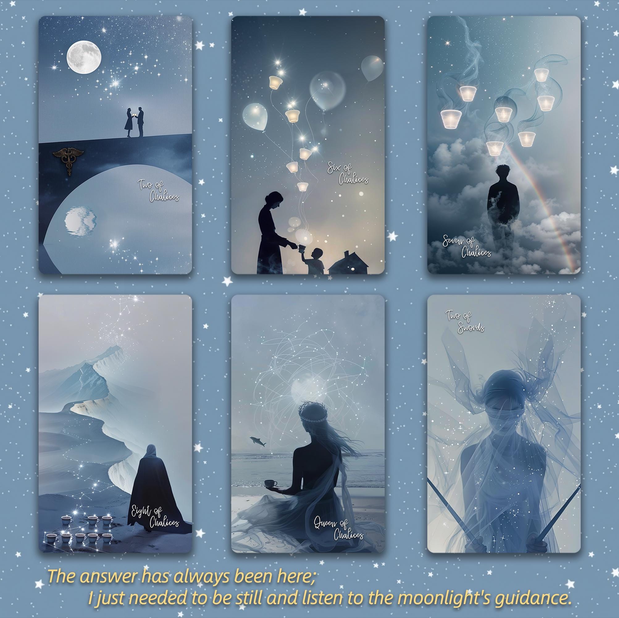 趣味・スポーツ・実用 MOONLIGHT DREAM TAROT Amazon.com: Moonlight Dream Tarot Deck | 78 Cards + 4 Bonus