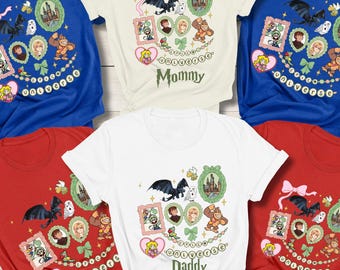 Epic Universe Family Shirt, Disney Mario Princess Peach Toothless Dragon Tee | Disneyland Trip Tee | Universal Studios Mario World Shirt