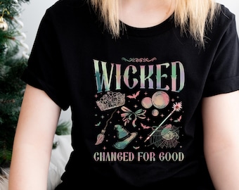 Vintage Wicked Movie T-Shirt: Wizard of Oz Musical Fan Gift