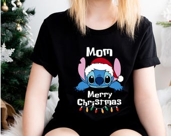 Stitch Christmas Shirt, Disney Christmas Shirt, Stitch Family Matching Shirt, Disney Christmas, Stitch, Lilo Stitch Christmas Trip Shirt