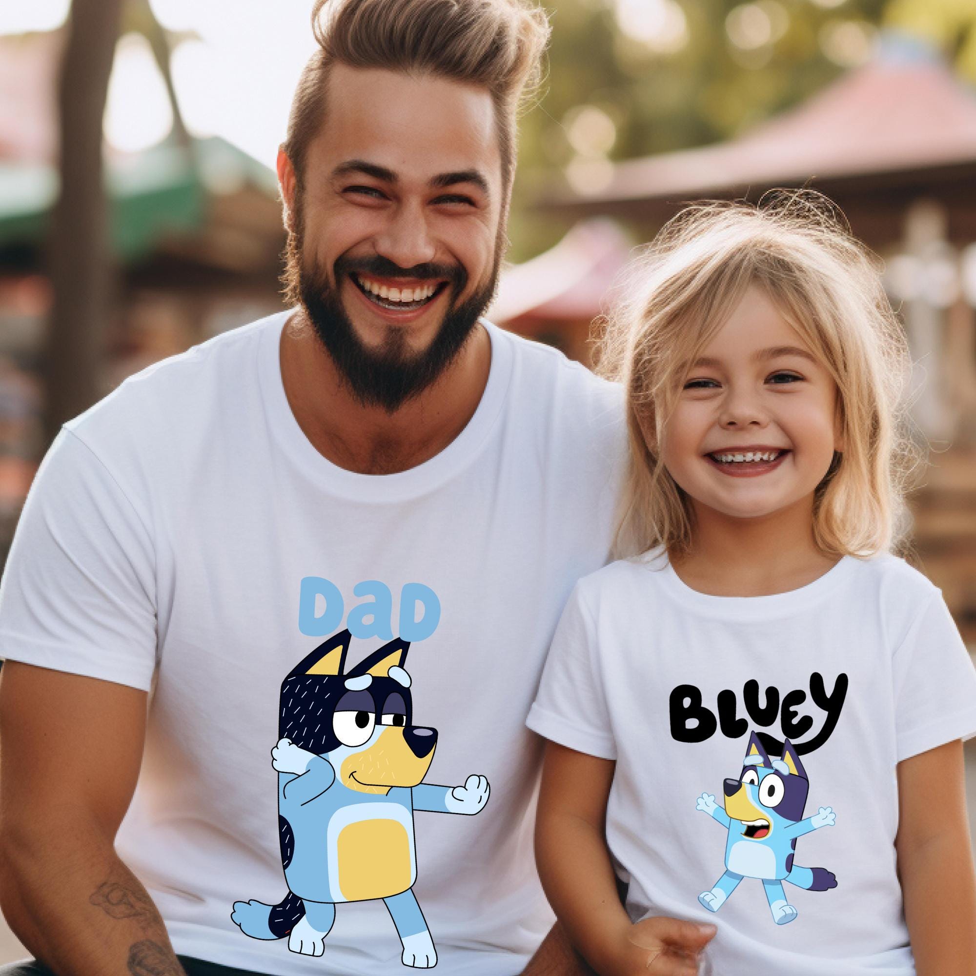 Custom Bluey Design Tee