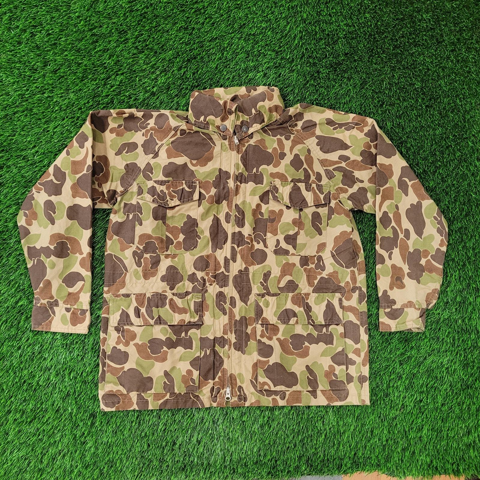 Vintage 90s Cabelas Camo Jacket Small 21x26 Duck Hunter USA - Etsy