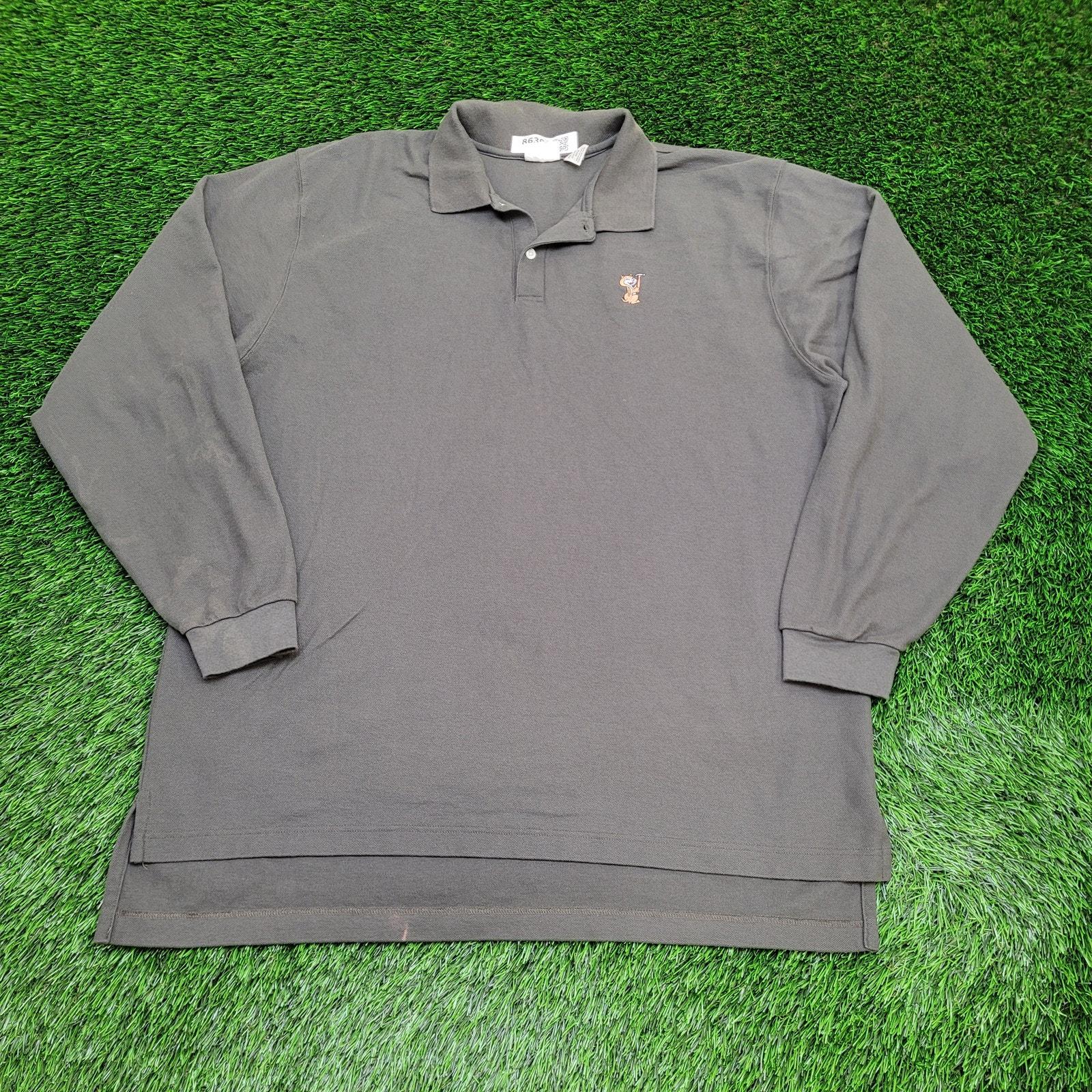 Vintage 90s Ll-bean Rugby Polo Shirt XL 26x33 Green Baggy - Etsy