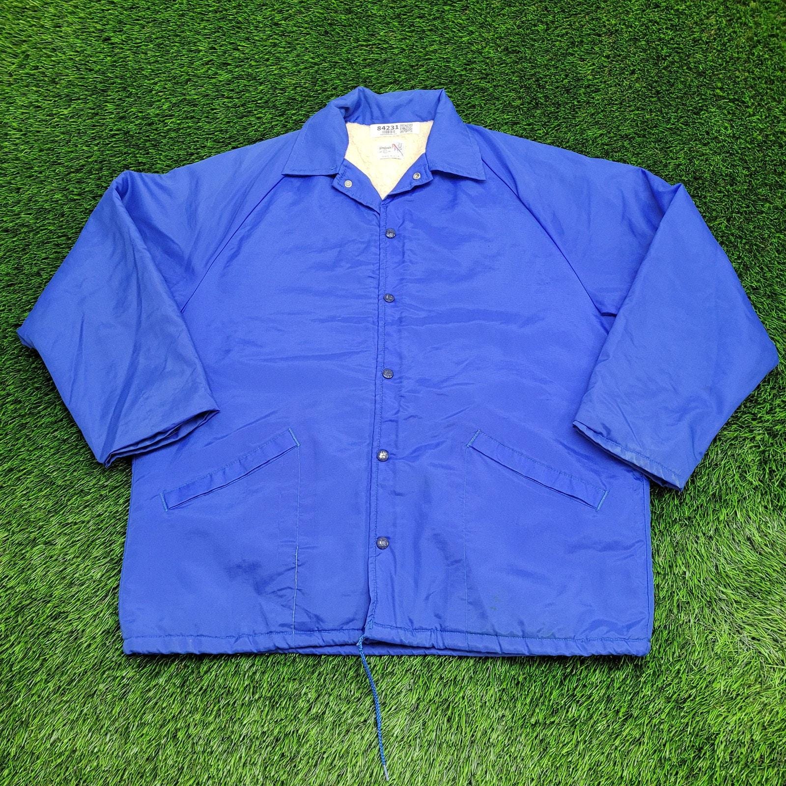 【在庫あり】 80s Vintage King-louie Sherpa-lined 26x30 Large Jacket Coach ジャケット・アウター