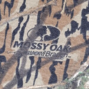 Vintage Mossy-Oak Camo Shirt 2XL 25x28 Shadow-Branch Timber image 4