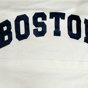 90s Vintage Body Glove Boston Spellout Long Sleeve Tee | Oversized Slouchy Fit | White Retro Streetwear Mens XL image 9