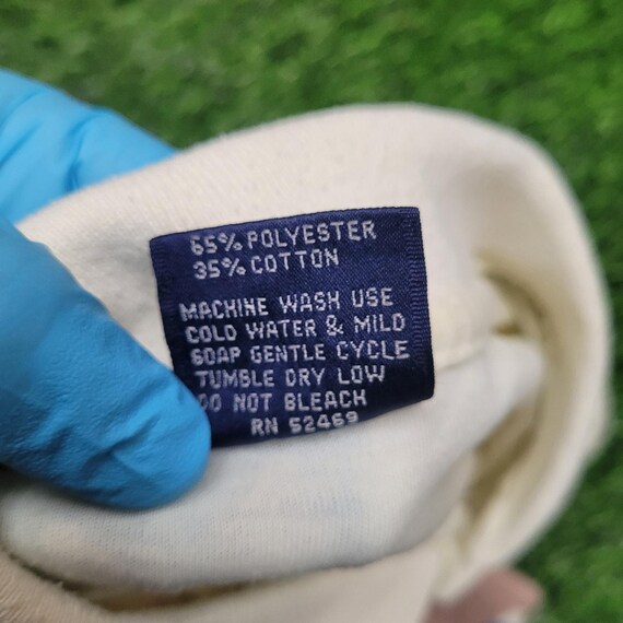 VTG 80s Twenty Three Pastel Color Block Polo Shir… - image 6