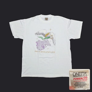 Vintage 1995 Angel Graphic Tee XL Wildside Single Stitch image 1