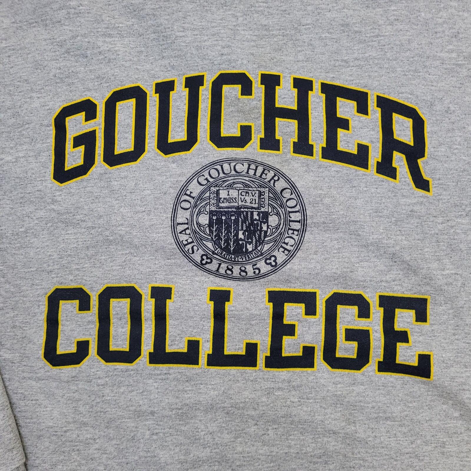 Vintage Champion Goucher-college Sweatshirt 2XL 28x27 Gray Vintage Champion Goucher-college Sweatshirt 2XL 28x27 Gray