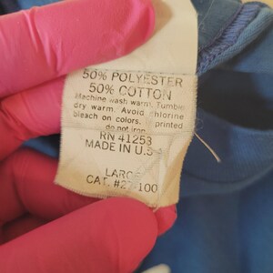 VTG 1986 Girl Scouts T Shirt M Single Stitch USA Made 75th Anniversary 80s image 5