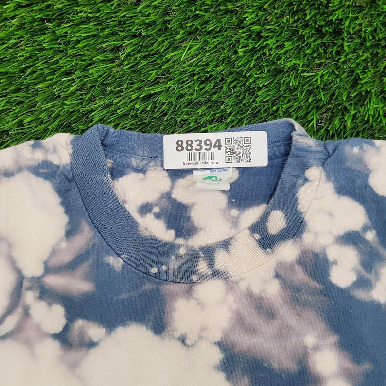 Vintage 1992 Girl Scout USA Shirt Womens 2XL 24x31 Blue Bleached image 7