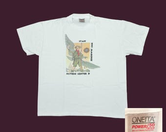 Vintage 1997 Boy Scouts Jamboree Staff T-Shirt Single Stitch Oneita XL