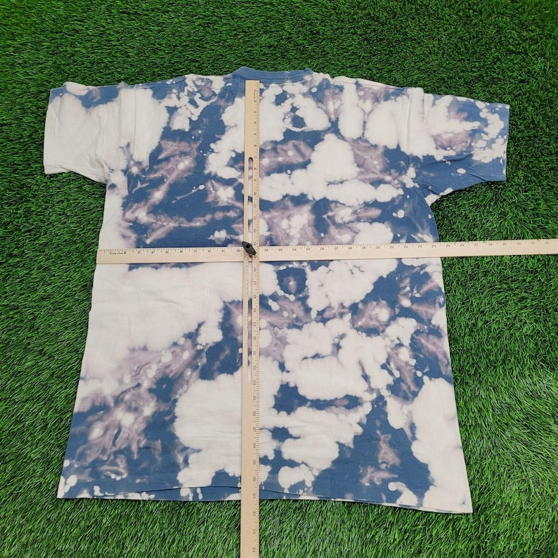 Vintage 1992 Girl Scout USA Shirt Womens 2XL 24x31 Blue Bleached image 3