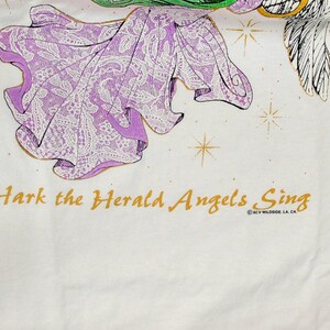 Vintage 1995 Angel Graphic Tee XL Wildside Single Stitch image 10