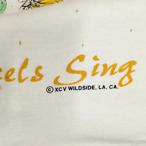 Vintage 1995 Angel Graphic Tee XL Wildside Single Stitch image 8