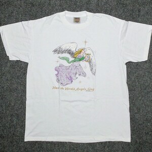 Vintage 1995 Angel Graphic Tee XL Wildside Single Stitch image 3