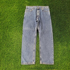 Vintage LEVIS 505 Baggy Jeans 34x30 Faded Medium-wash - Etsy