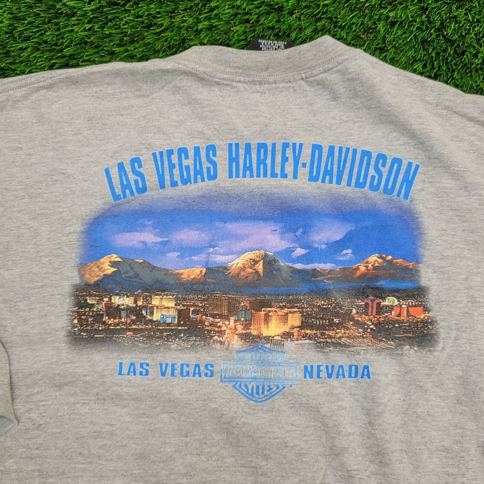 Vintage Harley Davidson Las Vegas grey sweatshirt