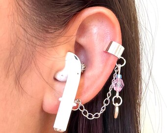 Pulseras para AirPods inspiradas en el álbum de Olivia Rodrigo: cadena para auriculares antipérdida inspirada en la canción "You Seem Pretty Sad for a Girl so in Love".
