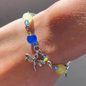 Coraline Bracelet — Handmade Beaded Wire Jewelry inspired by the movie image 1