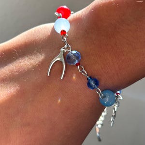 Wishbone Inspired Bracelet — Handmade Beaded Wire Jewelry inspired by the album