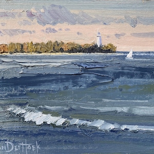 Small 8x10 Oil Painting Painted on Location